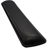 Stanaway Keyboard Wrist Pad Comfortable Keyboard Cushion Rubber Palm Support Wrist Rest Pad for Laptops/ Notebooks/ MacBooks/PC/Computer Black (450*90*20MM)