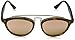 Ray-Ban Women's Rb4257 Gatsby Ii Round Sunglasses, Matte Havana/Light Brown Mirrored Pink, 53 mm