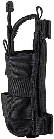 Nitecore NCP40 Tactical Holster Two Colour Khaki/Black Holder Case Belt Velcro Pouch for NITECORE Flashlight (Black)