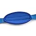 Peace Yoga - Durable 7ft Cotton Yoga Stretching Exercise Strap Band with Multiple Grip Loops - Blue
