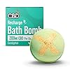 CBDfx 200mg CBD High Strength Recharge Bath Bomb Eucalyptus Single