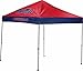 NCAA Instant Pop-Up Canopy Tent with Carrying Case, 9x9 (All Team Options)
