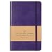 Dotted Grid Notebook/Journal - Dot Grid Hard Cover Notebook, Premium Thick Paper with Fine Inner Pocket, Purple Smooth Faux Leather, 5''&times;8.25'' primary