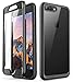 SUPCASE [Unicorn Beetle Style Series] Case for iPhone 8 Plus, Clear Full-Body Rugged Bumper Case with Built-in Screen Protector for iPhone 8 Plus & iPhone 7 Plus (Black)