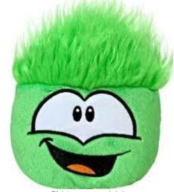Club Penguin: Green Pet Puffle 4