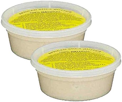REAL African Shea Butter Pure Raw Unrefined From Ghana"IVORY" 8oz