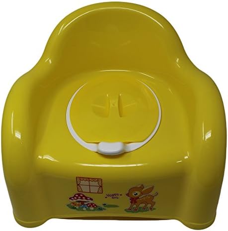 Blubud Potty Chair/Toilet Training Potty Chair for Kids(Chair Model) (Yellow)