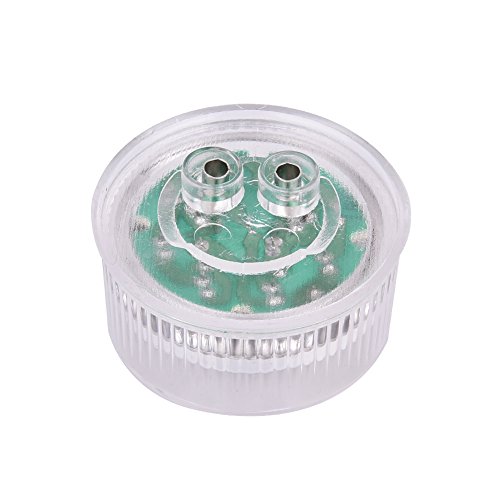 Catinbow 10 X LED Side Marker Light Amber/Clear Lens 2 Inch 9LED Round Trailer Marker Light for Truck RV Light - Thumbnail 5