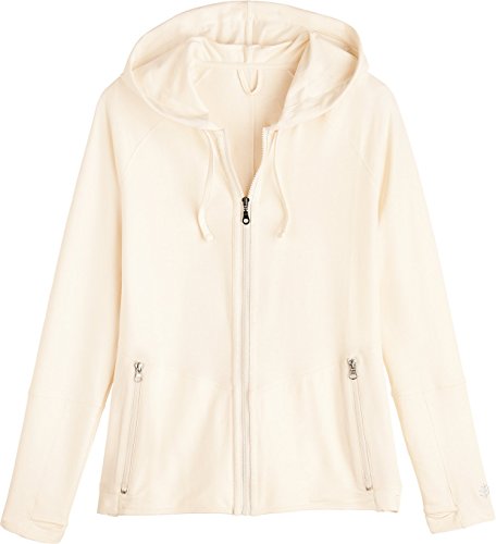 cream zip up hoodie womens