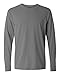 Comfort Colors Ringspun Garment-Dyed Long-Sleeve T-Shirt (C6014)- GREY, L
