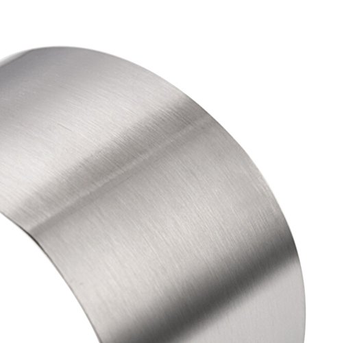 3 Pcs Stainless Steel Mini Round Food Pastry Ring Mousse Cake Mold, Surface Brushed Treatment, Durable, Anti-Fingerprints, Wear-resistant, 2 Inch Diameter, 1.5 Inch Height