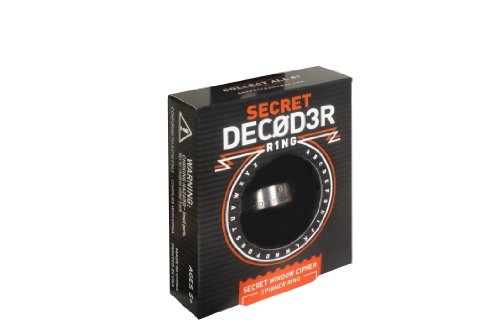 Retroworks Project Mc2 Secret Message Decoder Ring (Size 08) - //coolthings.us