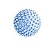 sport2people Rubber Yoga Massage Balls - Spiky and Lacrosse Balls to Improve Reflexology and Mobility - Deep Tissue Foot Massager, Trigger Point Roller for Myofascial Release and Plantar Fasciitis