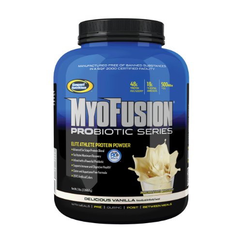 Gaspari Nutrition Myofusion Probiotic Series, Vanilla, 5 Pounds