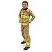 Fearless FirefighterChildren's Halloween Dress Up Theme Party Roleplay & Cosplay Costume, Unisex (S, M, L, XL) by Boo! Inc. (Youth Small (3-4))