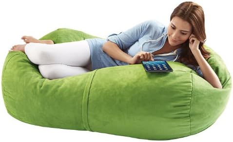 Jaxx Sofa Saxx Bean Bag Lounger, 4-Feet, Lime