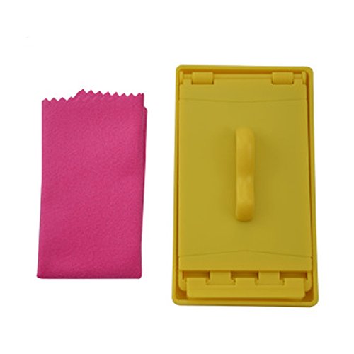 Elrido Guitar String Cleaner Scratch-Free Felt Design General Care(Yellow Color)