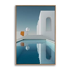 Framed Canvas Wall Art for Living Room, Bedroom Colorful Corridor Canvas Prints for Modern Home Decoration Ready to Hang - 16"x24" inches