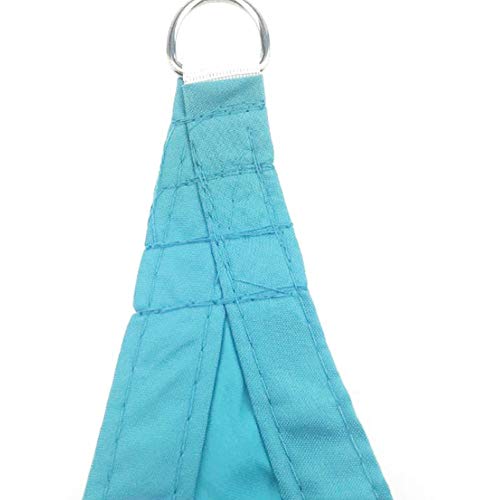 Sonnensegel Dreieckig Wasserdicht Sonnenschutz Garten Balkon PES Polyester UV Schutz für Garten Outdoor, 3x3X3m – Bild 8