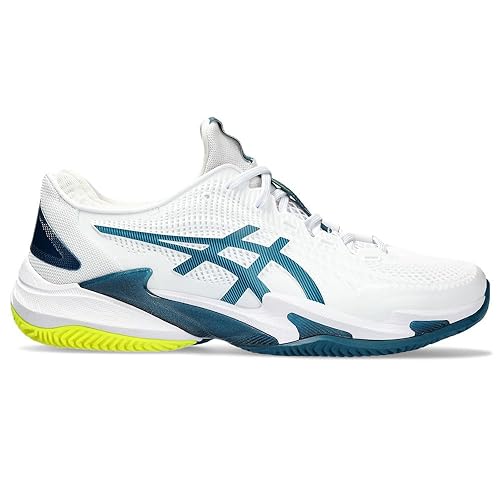 Asics Homme Court FF 3 Clay Zapatillas, Bleu, 42.5 EU