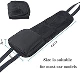 URAQT Car Seat Side Organizer 2 Pcs with 3 Pockets Mesh Front Seat Storage Bag view 7