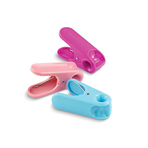 Bakelicious Decorating/Icing Bag Clips, Set of 3, MultiColor Pricepulse