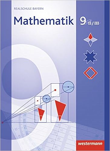 Mathematik Ausgabe 2009 Fur Realschulen In Bayern Schulerband 9 Wpf Ii Iii Wahlpflichtfachergruppe Ii Iii Ausgabe 2009 Amazon De Bucher