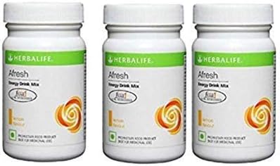 HERBALIFE AFRESH ENERGY DRINK LEMON FLAVOUR PACK OF 3 (50g EACH) price ...