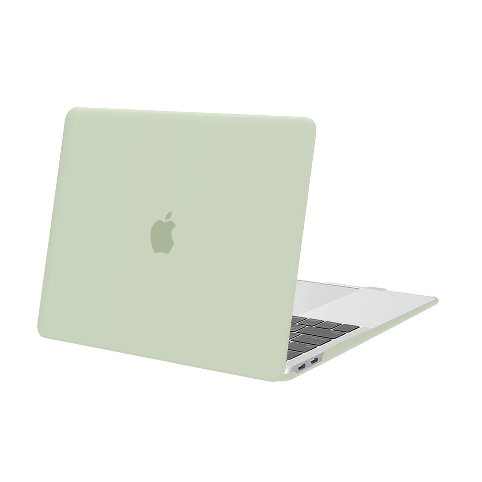 MOSISO Compatible with MacBook Air 13 inch Case M1 A2337 A2179 A1932, Protective Hard Shell Cover Compatible for MacBook Air M1 Case 13.3 inch 2021 2020 2019 2018 Retina Touch ID, Sage Green