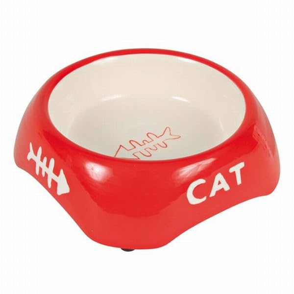 Trixie Ceramic Bowl for Cats 0.2 Litre, Assorted colors