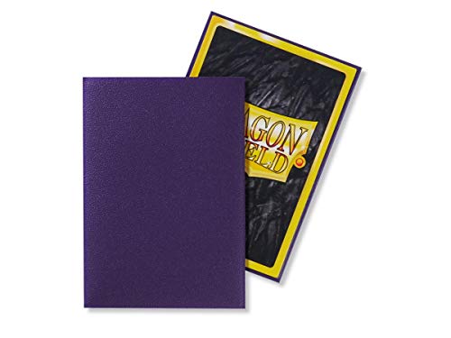 2 Packs Dragon Shield Matte Mini Japanese Purple 60 ct Card Sleeves Value Bundle!