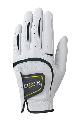 DUNLOP(ダンロップ) ゴルフ グローブ(手袋) メンズ 左手用 XXIO ゼクシオ GGG-X019 ホワイト 25cm ゴルフグローブ
