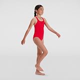 Speedo Girls Eco Endurance+ Medalist Swimsuit Chlorine Resistant 50% Recycled view 2