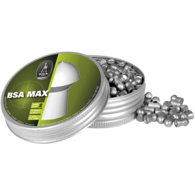 BSA Max .22 Air Rifle Pellets 21.75 Grain