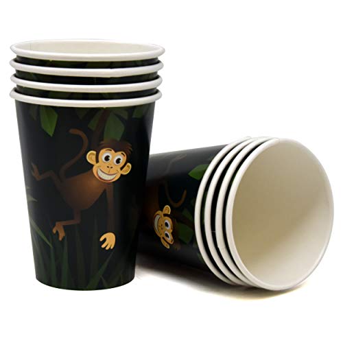 Zoo Jungle Animal Party Plates and Napkins for Safari Birthday Supplies