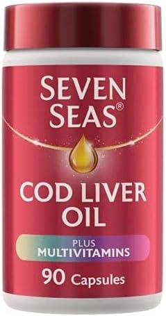 Seven Seas Cod Liver Oil Plus Multivitamins Omega-3 90 Capsules