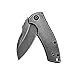 Kershaw Spline Folding Knife (3450BW); 8Cr13MoV Stainless Steel, Blackwash Finish, SpeedSafe Assisted Open, Reversible Deep Carry Clip, Frame Lock; 4.4 oz., 2.9 in. Blade, 6.8 in. Overall Length