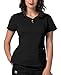 Adar Pop-Stretch Junior Fit Taskwear Empire Henley Top