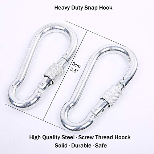 Heavy Duty Swing Hangers Set 2500 lb Capacity Cast Iron Quiet Smooth
