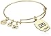 Alex and Ani Guardian of Answers Rafaelian Gold Expandable Wire Bangle Bracelet, 2.5