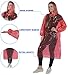 Rain Poncho Family Pack Emergency Ponchos for Kids Adult Men Women Teens Children Premium Quality 50% Thicker Disposable Raincoat with Drawstring Hood Waterproof Camping Hiking Sports Outdoor Events