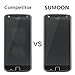 SUMOON Moto Z Play Droid Screen Protector [2 Pack]- [9H Hardness] [Crystal Clear] [Bubble Free] Tempered Glass Screen Protector for Motorola Moto Z Play Droid 5.5 Inch (2 Pack)