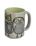 Owl Mug (Natural/Mint)