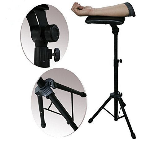 Portable Tattoo Armrest Bracket Arm Leg Rest Stand Adjustable Height Holder Tripod Machine For Tattooing Accessories Tools