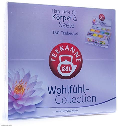 Teekanne Wohlf?hl-Collection Box, 180 Teebeutel in 11 Sorten, 356 g