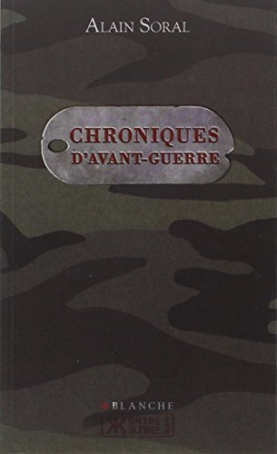 Chroniques d'avant-guerre