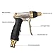 Crenova Hose Nozzle, Spray Nozzle High Pressure Water Gun with Easy Flow Control Setting and Ergonomic Trigger for Plant Watering, Deck or Sidewalk Cleaning