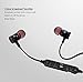 Wireless Bluetooth CSR4.1 Headphones Stereo Smart Sports Earphones Wireless Noise Cancelling Running bass Earbuds Headset with Mic (black)