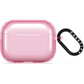 CASETiFY Impact Case for AirPods Pro 3 - Pink Fizz | Crystal Clear | Wirelss Charging Compatible | Drop Protection