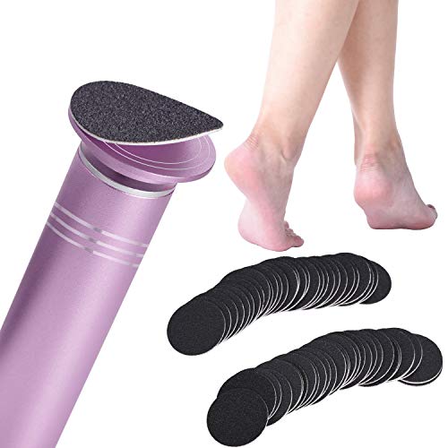 UrBeauty Electric Foot Callus Remover, Electronic Foot File With 1200rpm Speed and 60pcs Sandpaper(Pink)